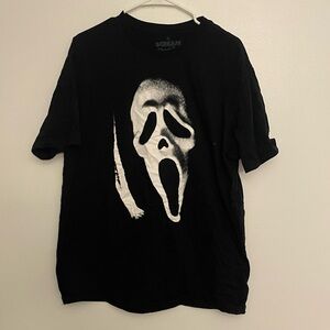 Scream ghost face graphic t shirt